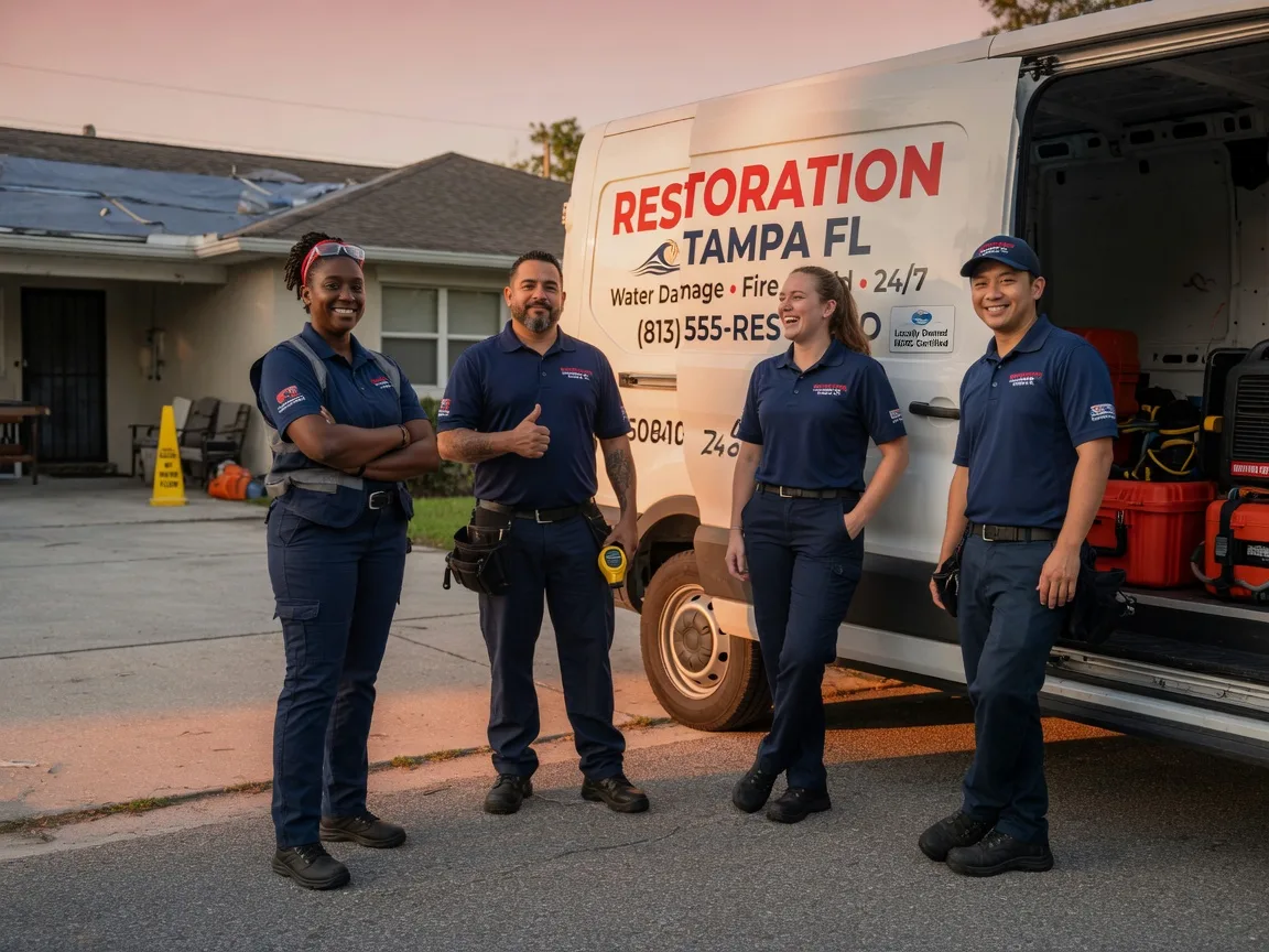 Water Damage Restoration company in Brookston, TX